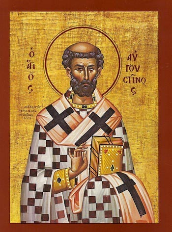 Icono de San Agustín