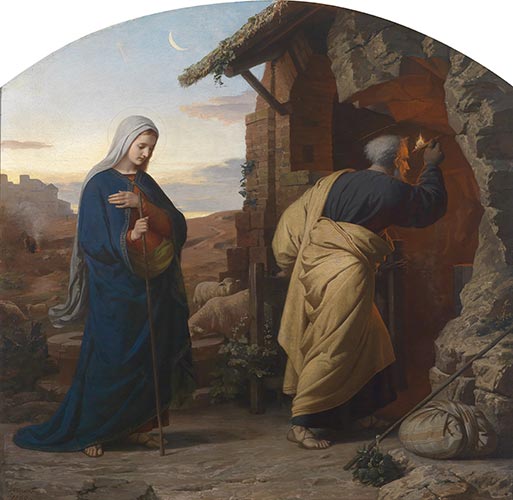 En vísperas del nacimiento de Cristo