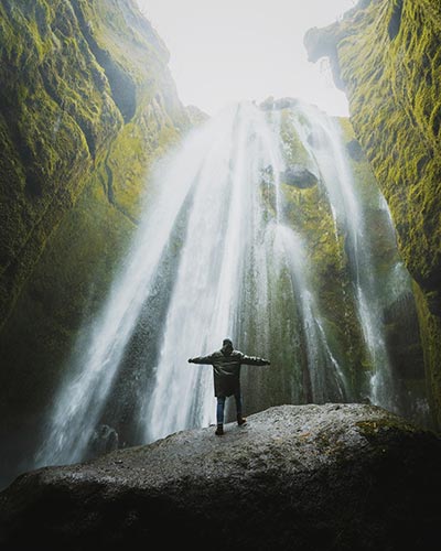 Cascada de agua