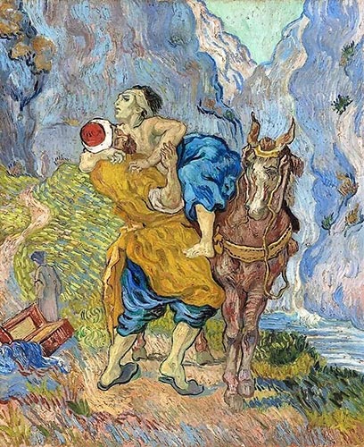 El buen samaritano (después de Delacroix)