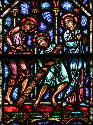 La Sagrada Familia en el taller de carpintería