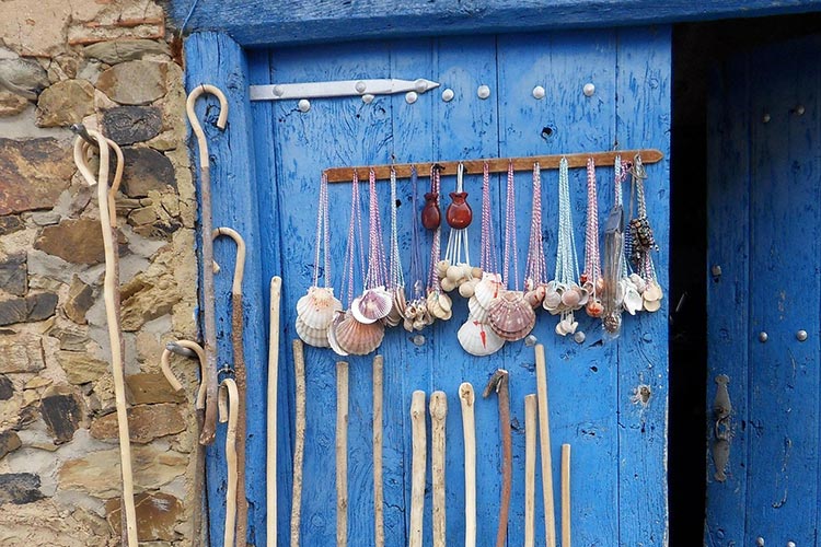 Puerta en el Camino de Santiago