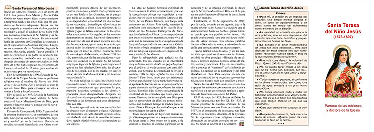 Santa Teresa del Niño Jesús