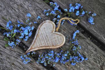 Un corazón lleno de flores