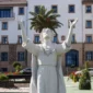 Imagen del Sagrado Corazón en el Seminario de Cáceres